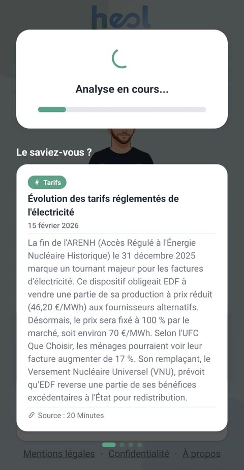 Schermata: Heol Bras la analizza